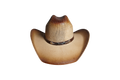 Ventilated Straw Cowboy Hat - Toasted Natural Tan