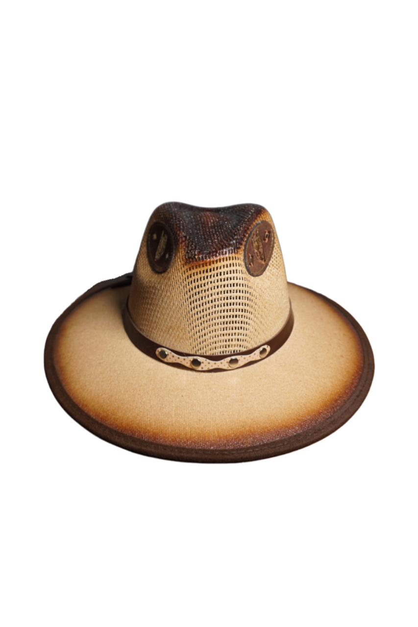 Dark Brown Vintage Cowboy Hat