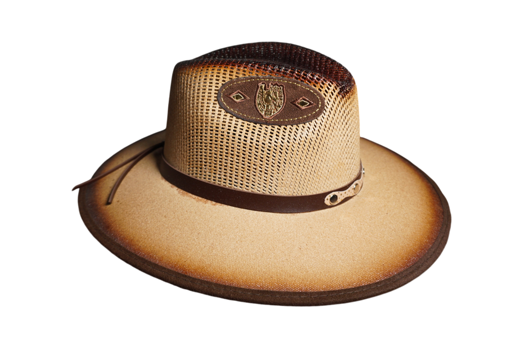 Dark Brown Vintage Cowboy Hat